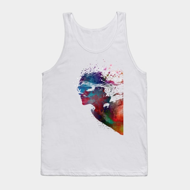 Swimmer sport art #swimmer #sport Tank Top by JBJart